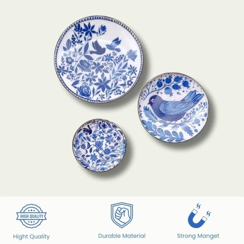 Image of RITUALISTIC Holland Metal Fridge Magnet | Freeze Magnet Set | Gift Items for Women and Men | Diwali & Home Decor Gift Item | Fridge Magnets Refrigerator Stylish | Perfect Souvenir Gift | Set of 3