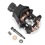 Starter Carbon Brush Holder,Fydun Car Metal Starter Carbon Brush Holder Kit Accessory Replace Fit for 31210-5G0-A01