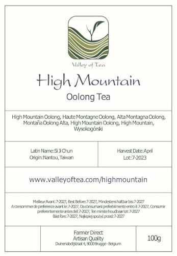 Tie Guan Yin Oolong Tee - Taiwan Hochland Formosa Tee Lose Blätter - Taiwanesischer Wu Long Tee - Blauer Tee - Olongh Tee Ti Kuan Yin Olongo Tee Olong Tee Blautee Ti Tee Tieguanyin Taiwan Tee