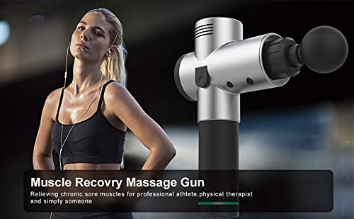 Silver Massage Gun for Massage Silver Massage Gun for Massage Silver Massage Gun for Massage