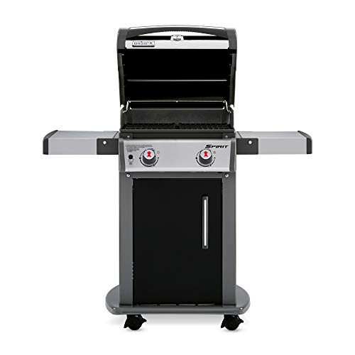 Weber Spirit E-210 Gas Grill | Liquid Propane, 2-Burner | Black #TOP1