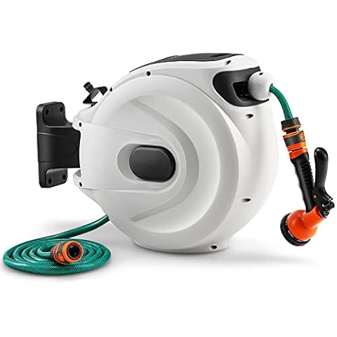 TANGZON 180° Swivel Retractable Hose Reel Cover