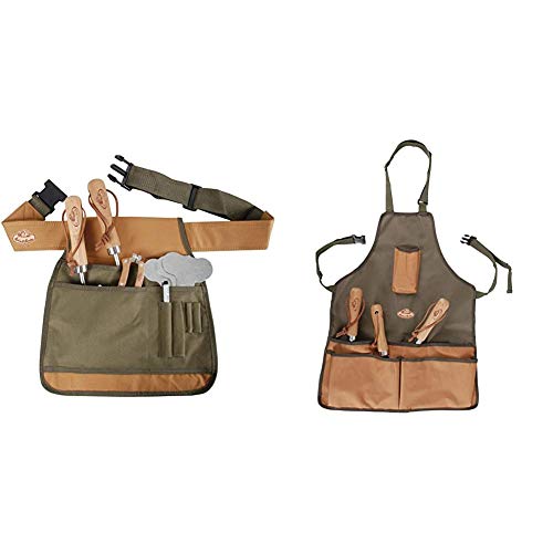 Image of Esschert Design Garden Tool Belt - Green