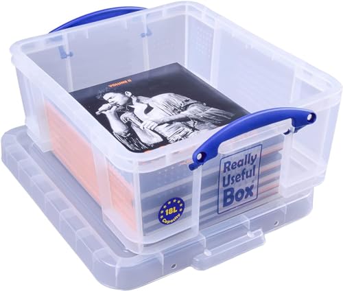 Really Useful Box 18 Litre Clear Pack of 3 - 5