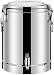 Cubo De Aislamiento De Acero Inoxidable con Grifo, Cubo De Sopa Multiusos, Cubo De Almacenamiento Sellado Engrosado, Barril De Aislamiento De Gran Capacidad-with Faucet||16L