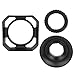 37mm/72mm Lens Hood,Camera Lens Shade,Camera Lens for DV Cameras, for Enhance Image Quality and Prevent Unwanted Light, Image Quality Enhancer