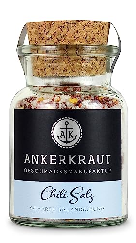 Ankerkraut Chilisalz, mild-scharfes Salz zum Finishen von Grillfleisch, Aufläufen und Suppen, 150g...