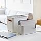 Rotho MyPaper Archivbox Dokumentenorgan. MY PAPER Plus, Kunststoff (PP) BPA-frei, weiss/blau, (40.0 x 29.2 x 29.8 cm)