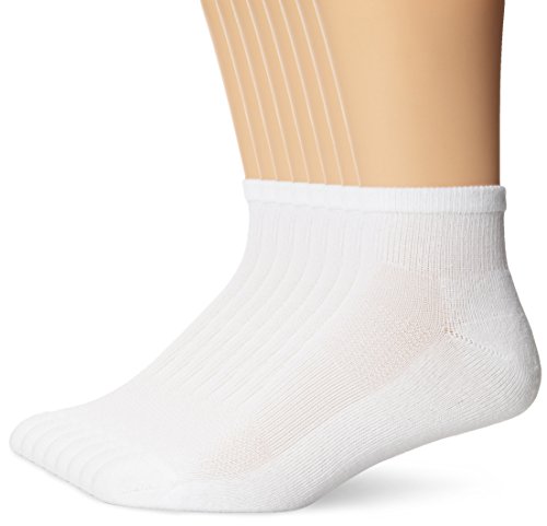 Hanes Men's 8 Pack X-Temp Arch Ventilation Ankle Socks