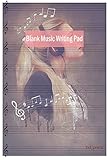 Blank Music Writing Pad: perfect for learners . 8.5 x 11 inches, 100 pages