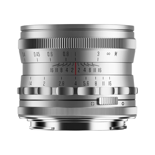 Brightin Star 35mm F1.4 �t���T�C�Y ����a MF �P�œ_�����Y Canon �L���m�� RF�}�E���g�ɑΉ� Canon �L���m�� �J���� EOS RP R R5 R7 R6 R3 R10 R50 R100 C70�Ȃ� RF�}�E���g �~