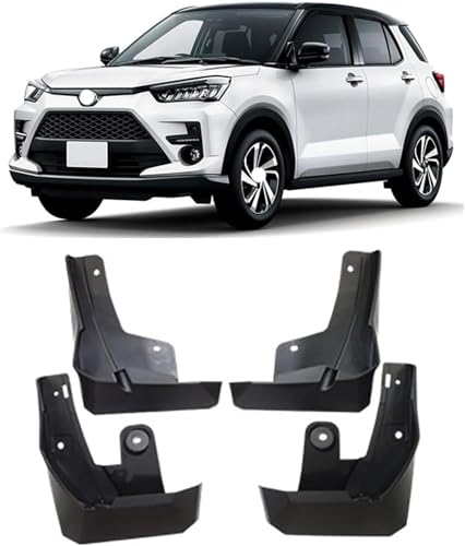 Bavettes pour Toyota Raize 2020-2023 sans perçage pare-boue