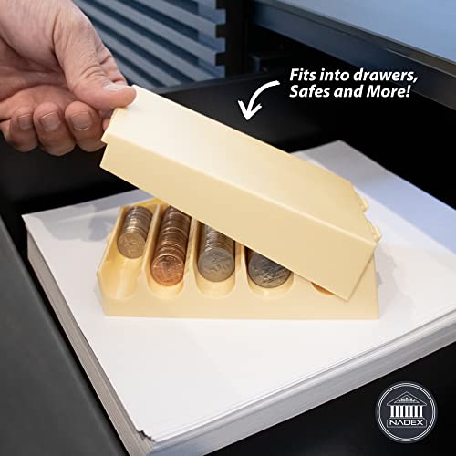 Nadex Coin Manager Pro - Coin Organizer Tray With 100 Coin Wrappers Included #TOP6