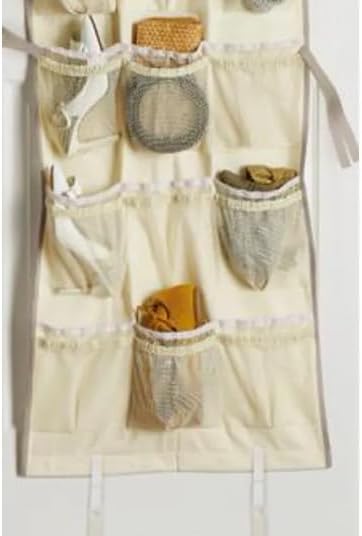 42-Pocket over-the-Door Hanging Organizer, Canvas, Storage Solution for Home