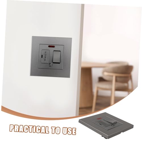 Interruptor de pared con fusible evita averías en ventiladores de extracción 6