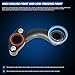 MUNIK Pipe Water Bypass 2015-2019 Compatible with Grand Cherokee For RAM 3.0L 3.6L 5.7L 6.2L 6.4L V6 V8 1500 Peat# 68211200AC 626-337 68211200AA 68211200AB