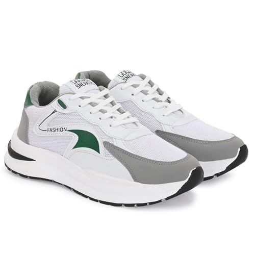 Image of ADISO Men's Stylish Mesh Sports Sneakers | Lightweight Casual Running Shoes