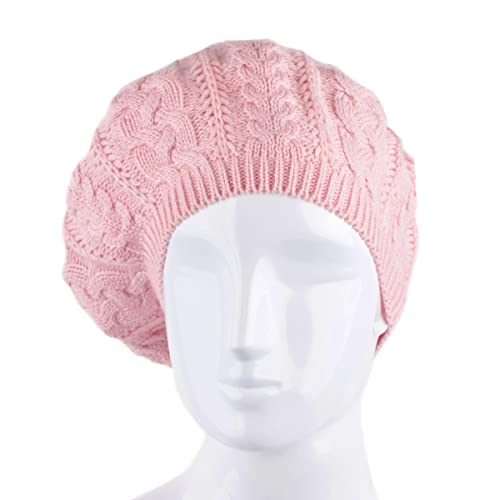 Image of Nollia Soft Knit Solid Color Beanie, Chic, and Lightweight Crochet Knitted Style Beanie Hat for Women, One Size Slouchy Hat