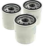 RIVERTON CANDLE & BATH for (3-Pack) Kubota Oil Filter for Arctic 3201-044, 3201044, Mahindra