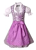 Farben: Lila Bayer Madl Carolin Kinderdirndl Set LILA, Gr. 98