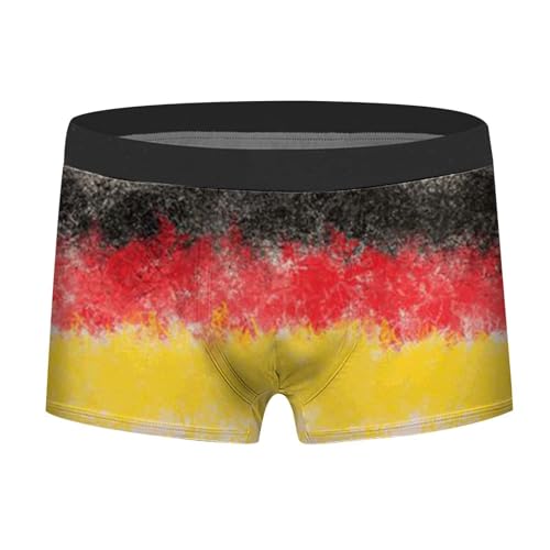Calzoncillos cortos de bandera alemana para hombre ideales para entrenar y diario