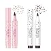 SUMEITANG 2 Colors Liquid Freckle Pen, Waterproof Long Lasting Quick Dry Small Spot Natural Lifelike Face Freckle Makeup Pen, Soft Dot Sopt Pen Magic Freckle Color-Light Brown&Dark Brown