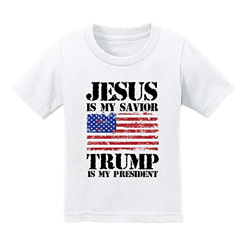 Jesus is My Savior, Trump is My President Toddler/Infant Kids T-Shirt