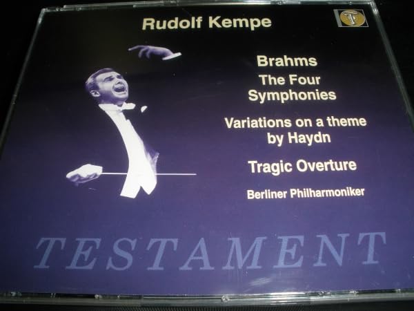 ルドルフ・ケンペ / ブラームス:交響曲 悲劇的序曲 ハイドンの主題