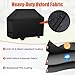 iCOVER Grill Cover 55 inch, BBQ Grill Cover for Outdoor Grill, 600D Heavy Duty Waterproof BBQ Cover, Anti-UV and Rip-Proof Barbecue Cover, Gas Grill Cover for Weber, Char-Broil, Nexgrill, etc