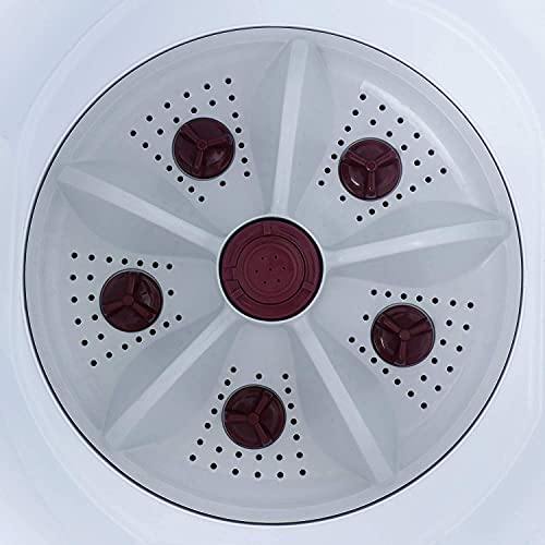 Image of Godrej 7 Kg Semi-Automatic Top Loading Washing Machine (WS AXIS 7.0 PN2 T WNRD, Red, White)