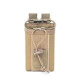 molle mag pouch amazon Es kann außerhalb der Weste getragen werden und beeinträchtigt Weste, Funkgerät, Regenschirm usw. nicht.