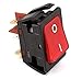 Magikitchn 60142401 Rocker Switch 2PDT w/ Lamp 120V