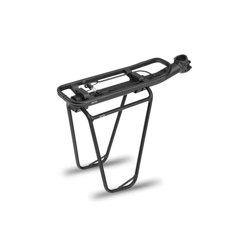 Acid Beam Spring Clamp + Side Rail Seatpost Carrier in Black