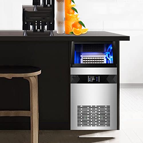Máquina fabricadora de hielo para mesada GRFIT acero inoxidable miniatura 3