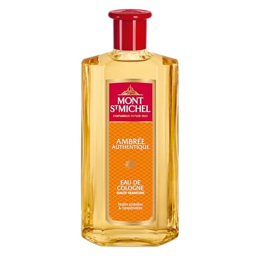 Mont St Michel – Eau de Cologne – äkta bärnsten – 500 ml flaska