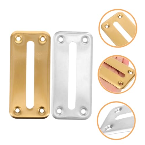 2 piezas ranura de moneda de acero inoxidable para caja de propinas miniatura 5