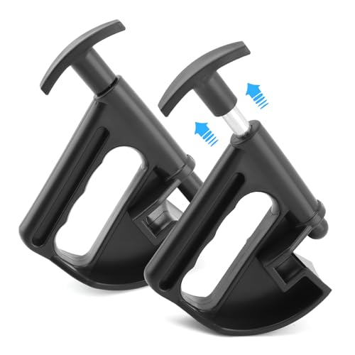Image of 2pcs Tire Bead Clamp, Tire Changer Center Rim Depressor Tool Universal Tire Changer Wheel Changing Helper for Motorcycle Car(Black)