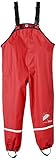 Sterntaler Mädchen Allrounder Regenhose, Rot (Rubin 804), (Herstellergröße: 116)