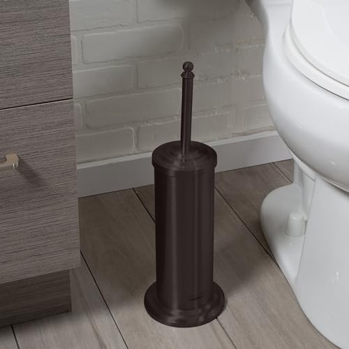 Image of Bath Bliss Steel Toilet Brush and Holder in Rust