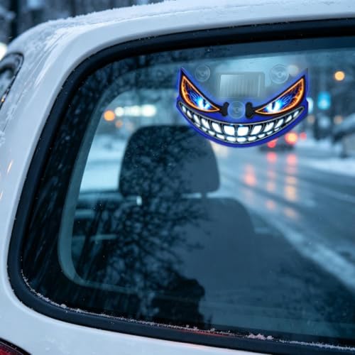 Ojos LED inalámbricos para parabrisas de coche que eliminan cables y pilas 3