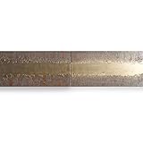  Abstrait rouille et or A447 - diptyque texturé industriel, art original, peintures texturées abstraites de l\'artiste Ksavera