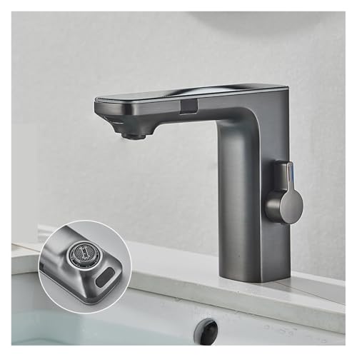 Robinet de lavabo à double induction intelligent et mélangeur eau chaude froide - 4