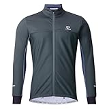 [パールイズミ] サイクルウェア ウィンドブレーク ジャケット メンズ アスファルト