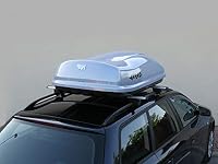 Farad Marlin Dachbox 400L grau metallic - Doppelter Seitenöffner, TÜV-GS Zulassung, 5 Jahre Garantie - 3-Punkt-Zentralverriegelung mit Sicherheitsschlüssel – Ansicht 2