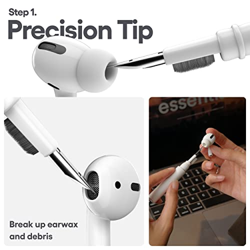 KeyBudz Conjunto de acessórios de kit de limpeza Air Care AirPods - Higienize com segurança, limpe e