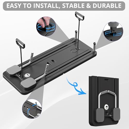 image for JANUA Pilates Board - Pilates Reformer Set, Multi-Purpose Foldable Pil
