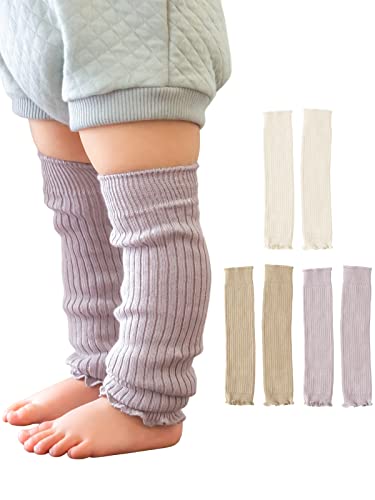 [SOWAN] [ソワン] レッグウォーマー ベビー 3足組 コットン