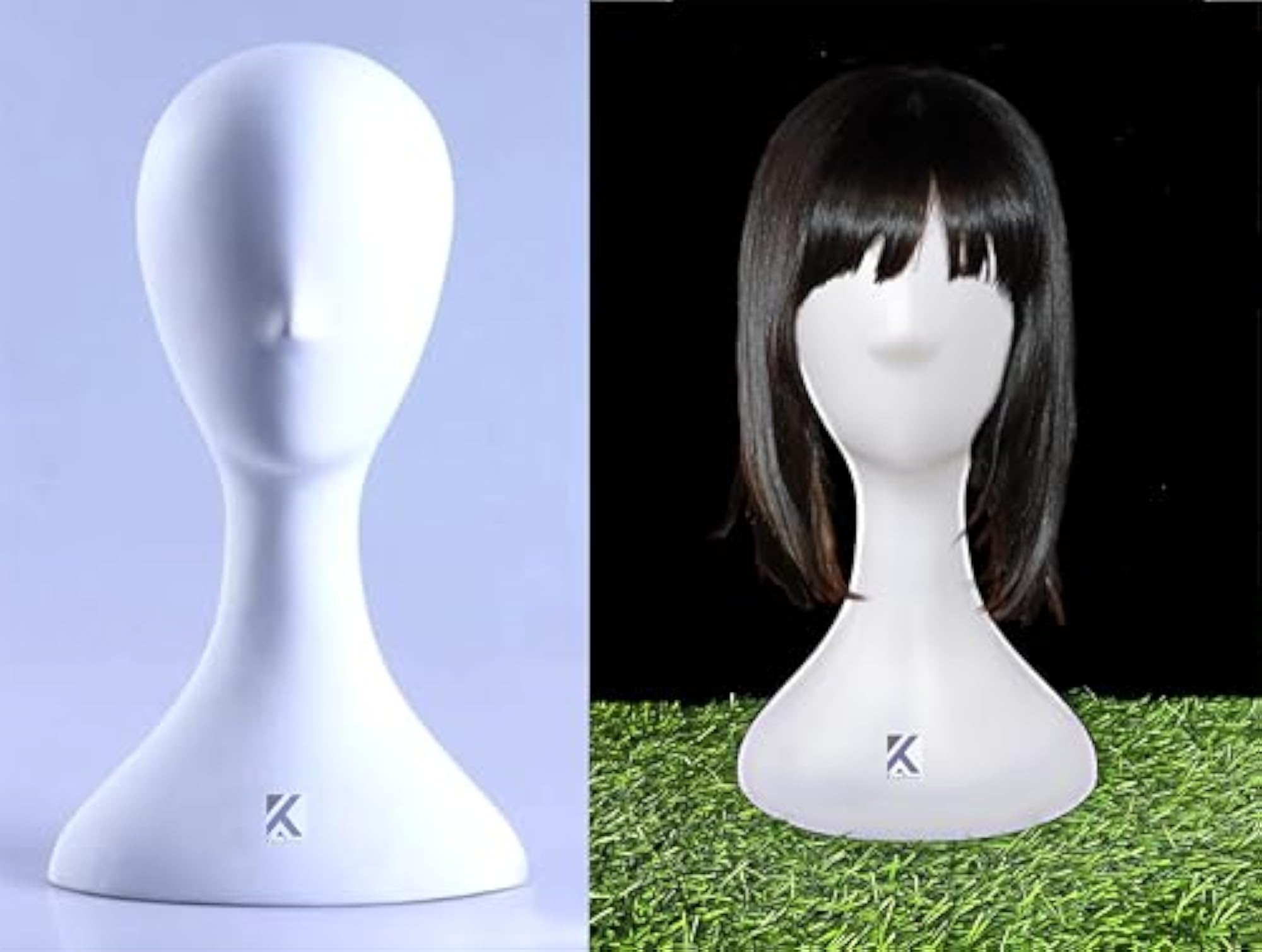 Female Head Mannequin for Wigs and Accessories Display