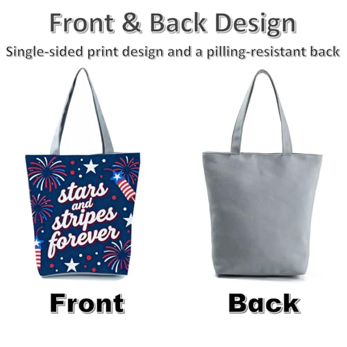 Bolso Tote con Estampado Patriótico para Mujer miniatura 7
