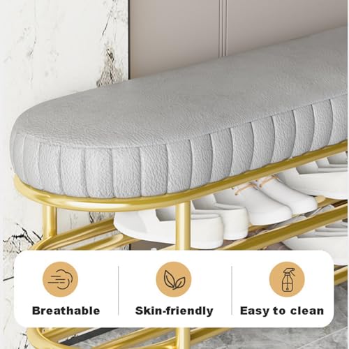 Meuble étagère à chaussures à 3 niveaux pour entrée encombrée